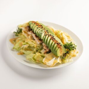 سالاد مرغ با آوکادو